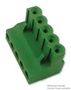 TERMINAL BLOCK, PLUGGABLE, 4POS, 12AWG 796640-4