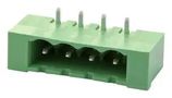 TERMINAL BLOCK, HEADER, 4POS, TH 1809092