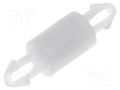PCB distance; polyamide; L: 5mm; latch/latch; natural; UL94V-2 FIX&FASTEN FIX-MAD-5
