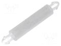 PCB distance; polyamide; L: 14mm; latch/latch; natural; UL94V-2 FIX&FASTEN FIX-MAD-14
