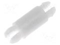 PCB distance; polyamide; L: 8mm; latch/latch; natural; UL94V-2 FIX&FASTEN FIX-SP-8