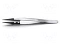 Tweezers; strong construction; Blades: narrow; ESD; Blade: 1x0.6mm IDEAL-TEK IDL-259CF.SA