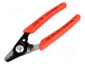 Stripping tool; Wire: fiber-optic; 130mm KNIPEX KNP.1282130SB