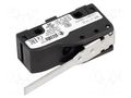 Microswitch SNAP ACTION; 6A/250VAC; 5A/24VDC; with lever; SPDT PIZZATO ELETTRICA MKV11F32