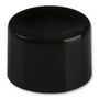 CAP, ROUND, BLACK, 7.87X6.35MM, FOR 8020 801802000