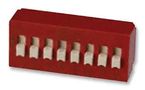 SWITCH, 8 WAY, SPST, THT BD08AV
