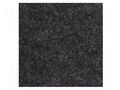 Upholstery cloth; Dim: 1500x700mm; Thk: 3mm; black melange BASSER MAT.10.02