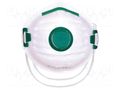 Dust respirator; disposable,with valve; FFP2 NR D FILTER SERVICE FS-MASK-P2V