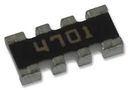 RESISTOR N/W, 4RES, 4.7KOHM, 1%, SMD CAY16-4701F4LF