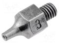 Tip: for desoldering irons; 1.2x2.5mm WELLER WEL.DS113