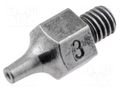 Tip: for desoldering irons; 1.2x2.5mm WELLER WEL.DS113