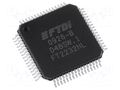 IC: interface; USB-UART x2, FIFO x2, MPSSE x2; Hi-Speed; LQFP64 FTDI FT2232HL