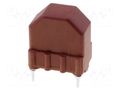 Inductor: wire; THT; 2.5A; -20÷50%; DTS-12.5; vertical; 230VAC; 1mH FERYSTER DTS-12.5/1.0/2.5CV