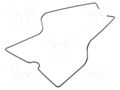 Fastening clip; OEM: 591050 RELPOL PZ11-0031