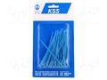 Cable tie; L: 100mm; W: 2.5mm; blue; polyamide; 78.5N; 100pcs. KSS WIRING PB100-4BE
