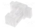 Connector: wire-board; plug; female; SH; 1A; 50V; PIN: 2; 1mm; 1x2 JST SHR-02V-S-B