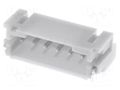 Connector: wire-board; socket; male; PIN: 6; PH; 2A; 100V; horizontal JST S6B-PH-SM4-TB