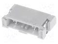 Connector: PCB-cable/PCB; LED Light; socket; male; LEB; 3A; 300V JST 02R-LEBSS-TB