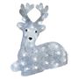 LED Christmas deer, 27 cm, outdoor and indoor, cool white, timer, EMOS DCFC06 8592920093948