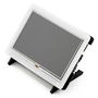 Touch screen - resistive LCD 5'' 800x480px - HDMI + USB for Raspberry Pi + case - Waveshare 11018 WSR-08872 5903351245098