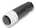 CIRCULAR, RECEPTACLE, 6+PE WAY, CABLE C015 30D006 002 1