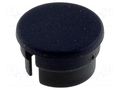 Cap; polyamide; black; 15mm RITEL G15ZM-B