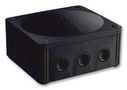JUNCTION BOX, PP, BLK, 140X140X82, IP67 COMBI 1010/5/S