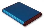 ENCLOSURE, ALUMINIUM, BLUE, 80X70X12MM 1455A802BU.