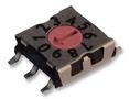 SWITCH, ROTARY, 10 POS, BCD, SMD, ARROW P25SMT101