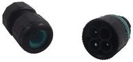 CIRCULAR CONNECTOR, PLUG, 3 WAY, CABLE THB.387.A3A