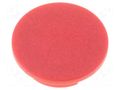 Cap; plastic; red; push-in MENTOR G4309.0021