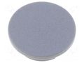 Cap; plastic; grey; push-in MENTOR G4309.0041