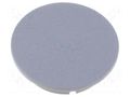 Cap; plastic; grey; push-in MENTOR G4312.0041