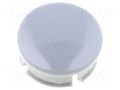 Cap; grey; Mounting: push-in; plastic MENTOR G499.644