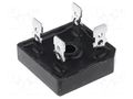 Bridge rectifier: single-phase; Urmax: 50V; If: 35A; Ifsm: 400A DC COMPONENTS BR3505
