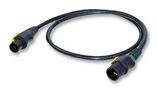 POWER CORD,POWERCON TRUE1,SKT-PLUG, 0.5M NKPF-M-B-0.5