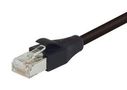 PATCH CORD, RJ45 PLUG-PLUG, 2FT, BLK TRD695AHFP-BLK-2