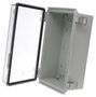 ENCLOSURE, PC/GFR, GRAY/CLEAR PTQ-11045-C