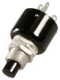 SWITCH, PUSHBUTTON, SPDT, 10A, 220V 07-26 BLK