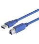 USB CABLE, 3.0, A PLUG-B PLUG, 3.3FT CAU3AB-1M