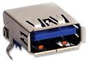 USB CONN, 3.0, USB TYPE A, RCPT, THT 48405-0003