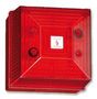 VISUAL SIGNAL INDICATOR, RED, IP65 FL40/D50/R/RN