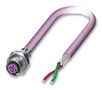 SENSOR/ACTUATOR SOCKET, M12, 2POS 1534407