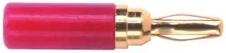 BANANA PLUG, MINIATURE, 5A, SOLDER, RED 3690-2