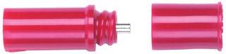 BANANA PLUG, SHEATHED, 15A, RED 4933-2