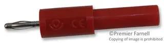 ADAPTOR, 4MM BANANA JACK-2MM BANANA PLUG 72914-2