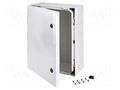 Enclosure: wall mounting; X: 400mm; Y: 500mm; Z: 210mm; ARCA; grey FIBOX ARCA504021