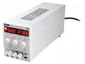 Power supply: programmable laboratory; Ch: 1; 0÷250VDC; 0÷0.375A AIM-TTI PLH250-P