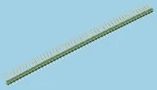 HEADER, 1ROW, 6WAY 825433-6
