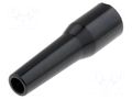 Accessories: strain relief; 2.8÷3.1mm; black; 00 LEMO GMD00028DN